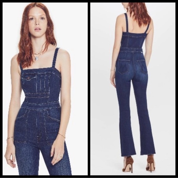 MOTHER The Pocket Hustler Overall Up Your Alley BRAND NEW WITHOUT TAGS Sz 31 - Picture 7 of 15